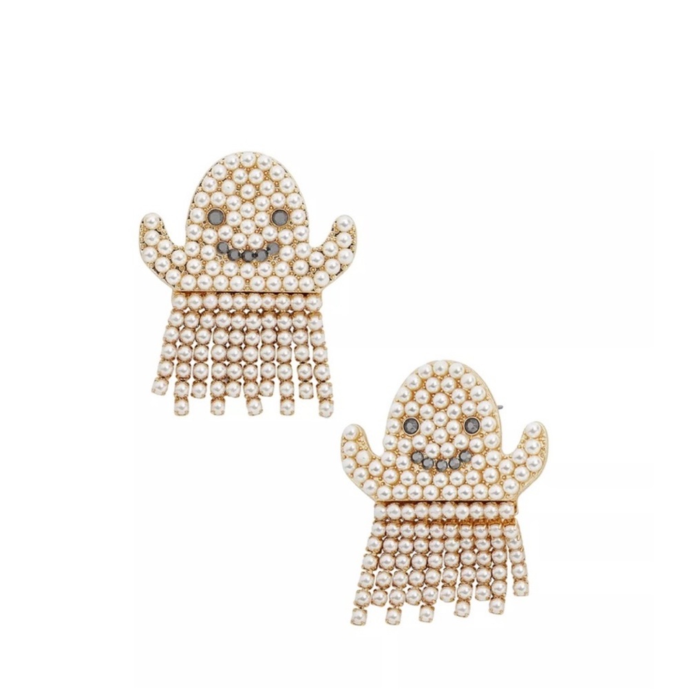 Baublebar Casper Drop Danglinng 'Boo Hoo Don't Cry’ Halloween Earrings
